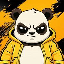 Pengda Yellow Panda logo